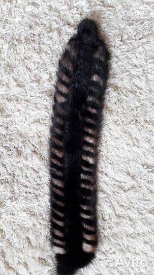 Норковая шапка- повязка новая