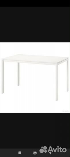 Продам стол melltorp 22724 IKEA белый