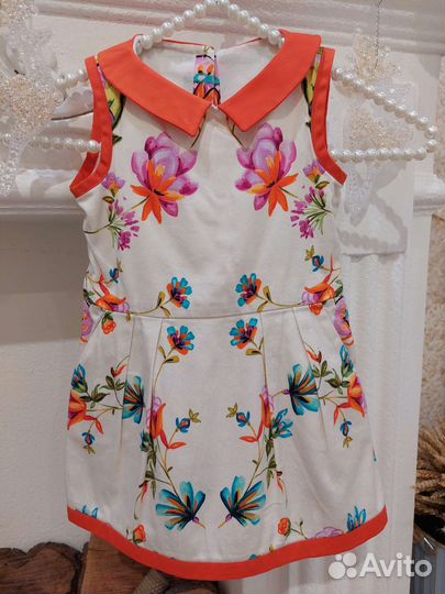 Платье для девочки 86 92