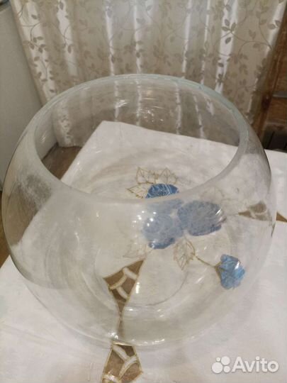 Круглый аквариум, аквариум-куб, компрессоры