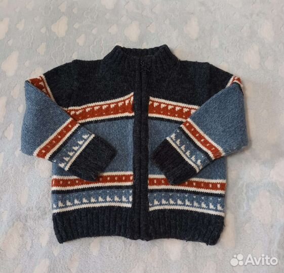 Кофта на молнии для мальчика 98 размер