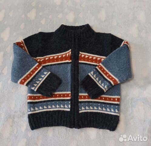 Кофта на молнии для мальчика 98 размер