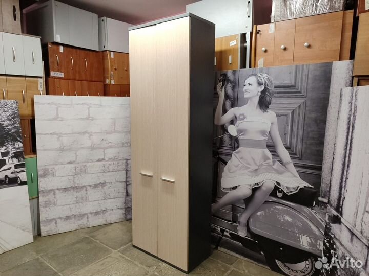 Шкаф офисный 6 секций, закрытый бу 14-422