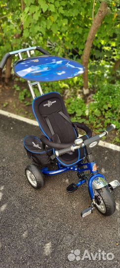 Детский велосипед с ручкой