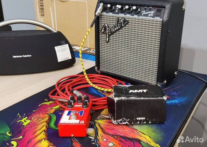 Педаль Усилитель MT R1 Legend Amps Для Гитары