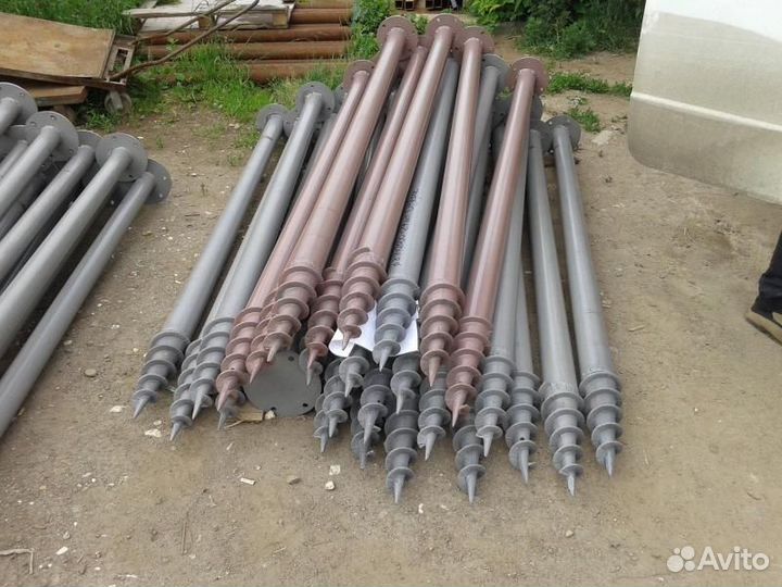 Винтовые сваи под ключ