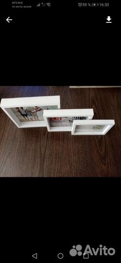 Фоторамки. Набор из 3 штук