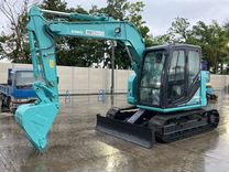 Мини-экскаватор Kobelco SK75SR+, 2017