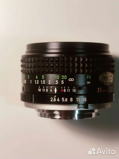 Отличный Minolta Rokkor 35 mm 2.8