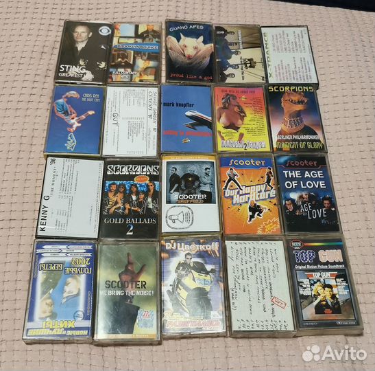 Аудиокассеты с записью