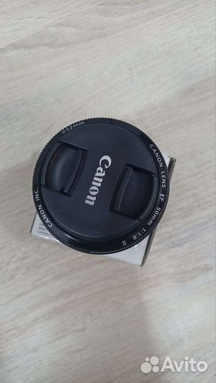 Объектив canon 50mm f 1.8 ll