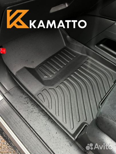 3D ковры в салон Kamatto Mitsubishi Outlander 2012