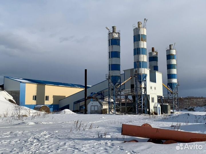 Стационарный бетонный завод
