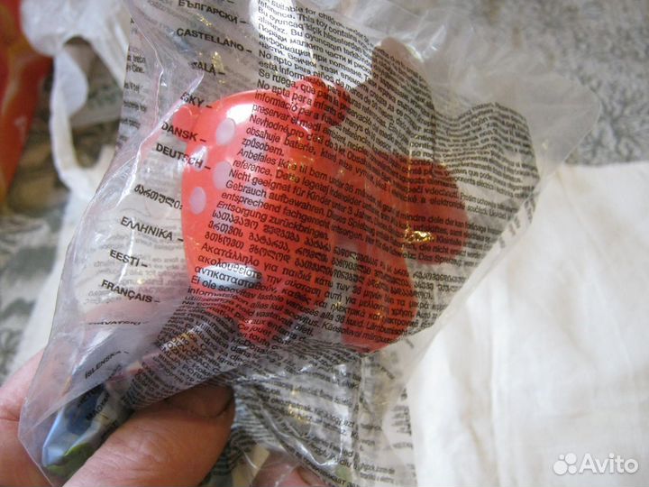Happy meal. 2 игрушки в упаковке