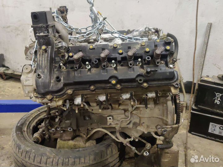 Двигатель Toyota land cruiser 200 1vdftv 2016г