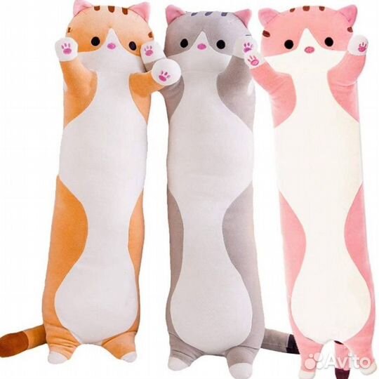 Кот подушка антистресс