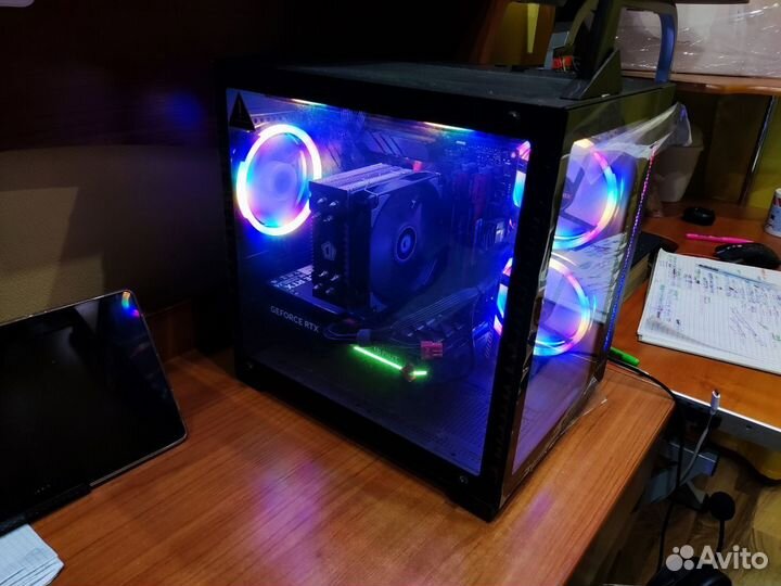 Игровой компьютер 5700g + rtx 4060 + 32gb + 1tb