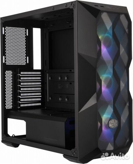 Корпус Cooler Master MasterBox TD500 Mesh argb черный без бп ATX 4x120mm 4x140mm 2xUSB3.0 audio bott
