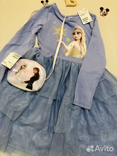 Платье для девочки HM 122 128 Эльза