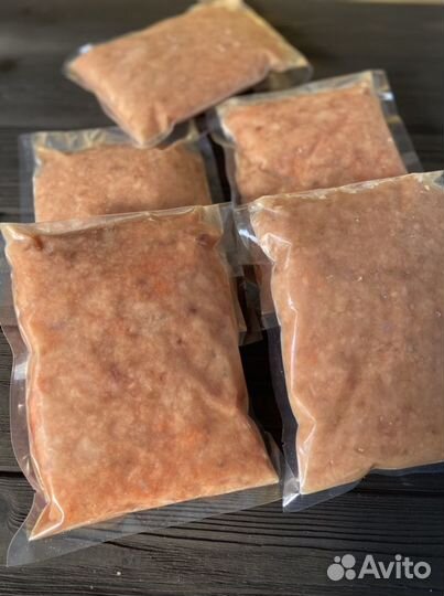 Фарш лососевый (Кета+Кижуч)