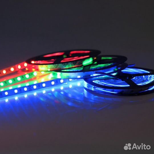 LED лента 12 V красный,синий,зеленый