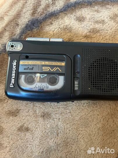 Кассетный диктофон panasonic