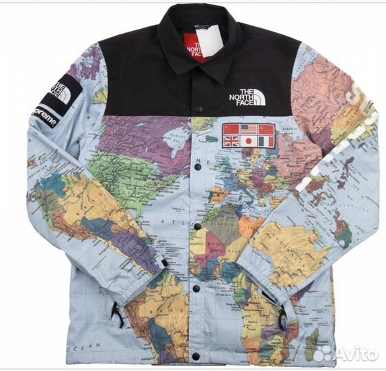 The north face jacket world clearance map