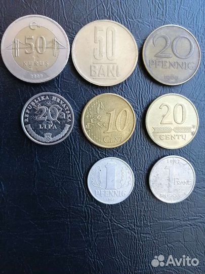 Монеты из разных стран