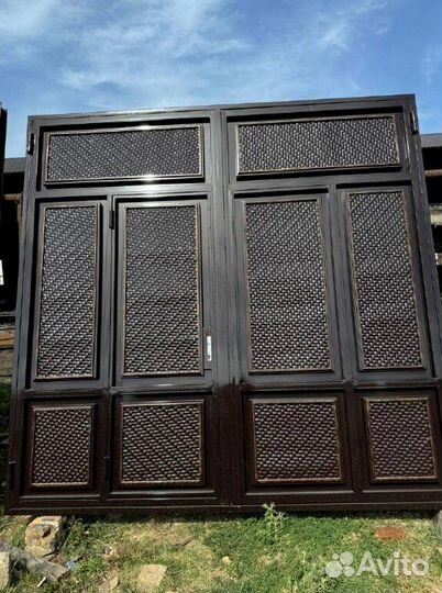 Ворота в Дербенте в стиле артдеко на заказ