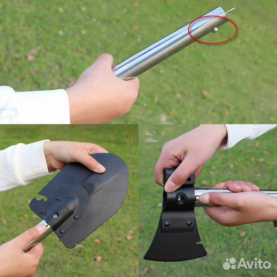 Многофункциональная саперная лопатка 7 в 1