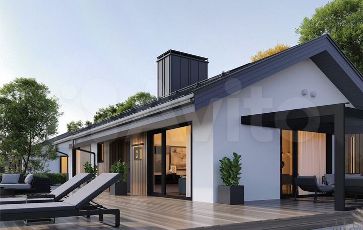 Дом 132 м² на участке 8,7 сот.