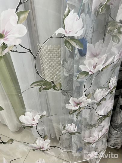 Тюль органза лотос Нежность