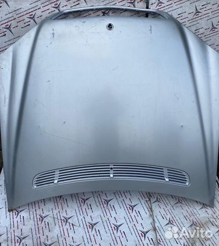 Капот W220 Mercedes серебро
