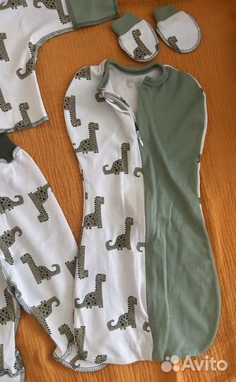 Вещи на новорожденного новые 56-62