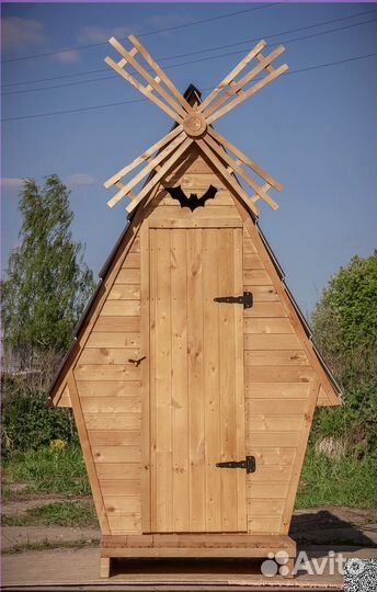 Дачный туалет с установкой WAT892