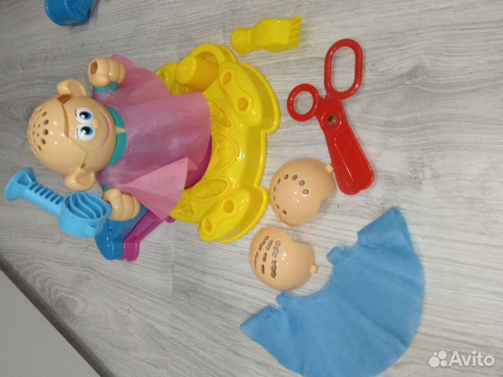 3 набора плей до, за всё