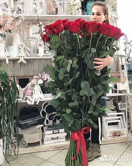 Высокие Розы с Доставкой