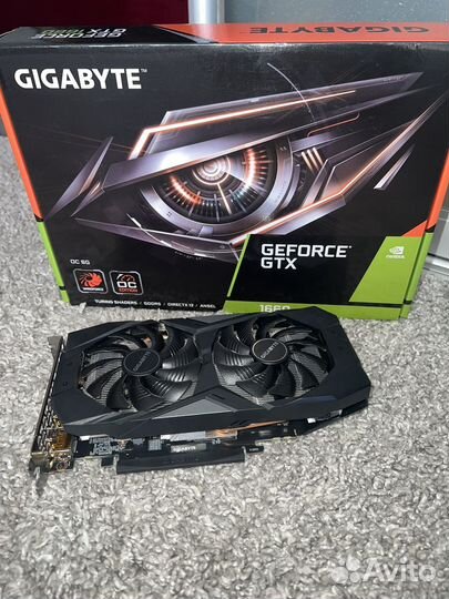 Видеокарта Gigabyte Gtx 1660