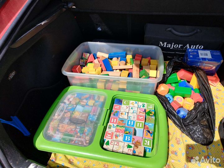 Кубики деревянные