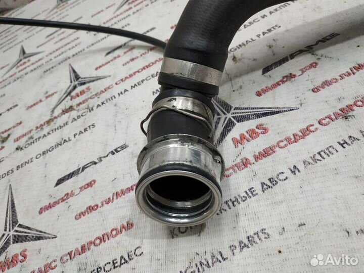 Патрубок радиатора верх m272 w211 Mercedes