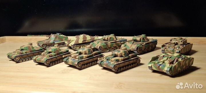 Модели танков и самоходок времен ВОВ для макетов
