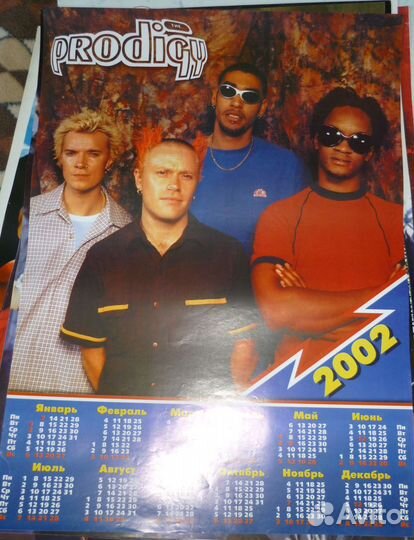 Плакаты 2000-х: Кобейн Продиджи Нирвана Рамстайн