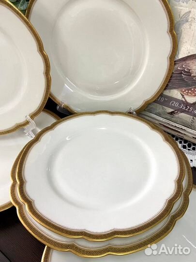 Шикарные антикварные тарелки. Франция