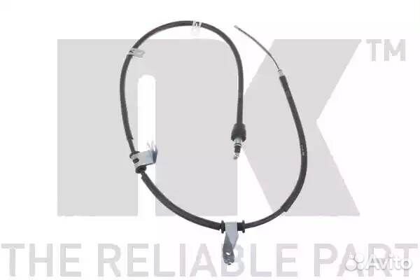 Трос ручного тормоза hyundai matrix 01-10 1718мм з