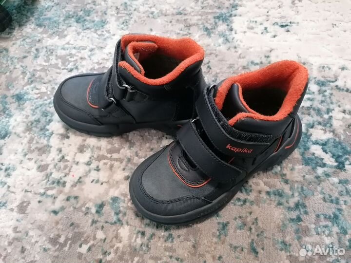 Ботинки демисезонные для мальчика размер 28