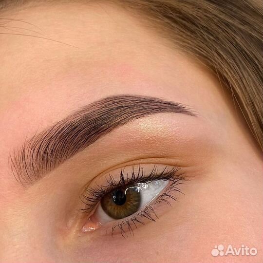 Окрашивание бровей, ламинирование, восстановление