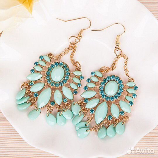 Серьги бижутерия