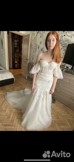 Свадебное платье 42 44 рыбка