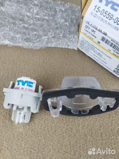 Фонарь задний подсветка номера