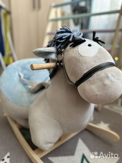 Детская качалка лошадь для малышей